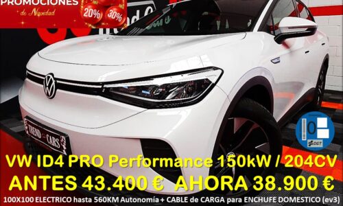 VOLKSWAGEN ID4 PRO PERFORMANCE 204CV AUTO 5p. de ocasión en TrendCars