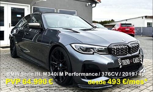 BMW Serie 3 M340i MPerformance xDrive 376cv 4p de ocasión en TrendCars